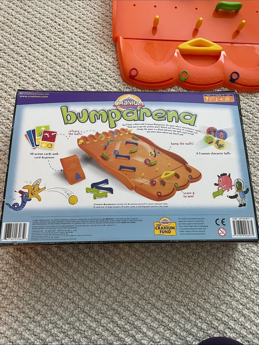 Cranium Bumparena Game Ages 7 and Up